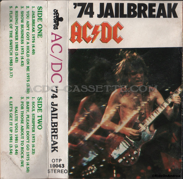 Ac/dc '74 Jailbreak Signed Album